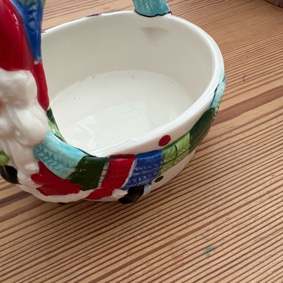 Fitz and Floyd Be Merry Ceramic Plate - Picture 2 of 9